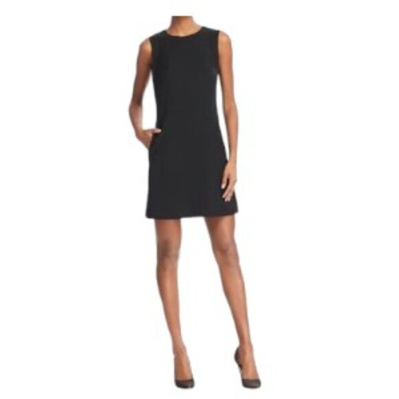 Theory Helaina Classic Suit Dress Sleeveless Black 10 NWOT - Picture 1 of 1